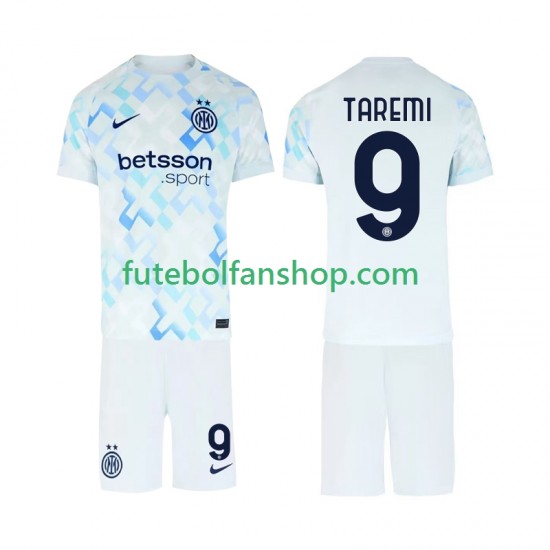 Camisola Alternativo Inter de Milão Marcus Thuram 9 Época 2025/2026 Manga Curta ,Criança