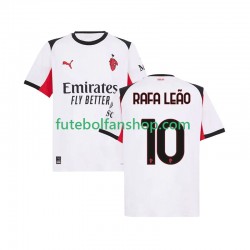 Camisola Alternativo AC Milan Rafael Leao 10 Época 2025/2026 Manga Curta ,Homem