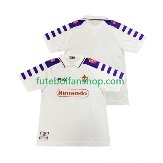 Camisola Alternativo ACF Fiorentina Retro 1998 1999 Manga Curta ,Homem Camisola Alternativo ACF Fiorentina Retro 1998 1999 Manga Curta ,Homem