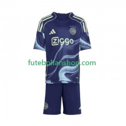 Camisola Alternativo AFC Ajax Época 2025/2026 Manga Curta ,Criança