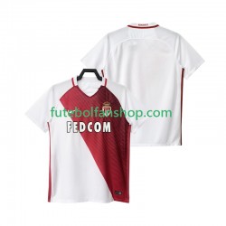 Camisola Principal AS Monaco 2016 2017 Manga Curta ,Homem
