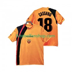 Camisola Principal AS Roma CASSANO 18 Retro 2005 2006 Manga Curta ,Homem