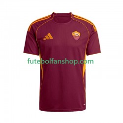Camisola Principal AS Roma Época 2025/2026 Manga Curta ,Homem
