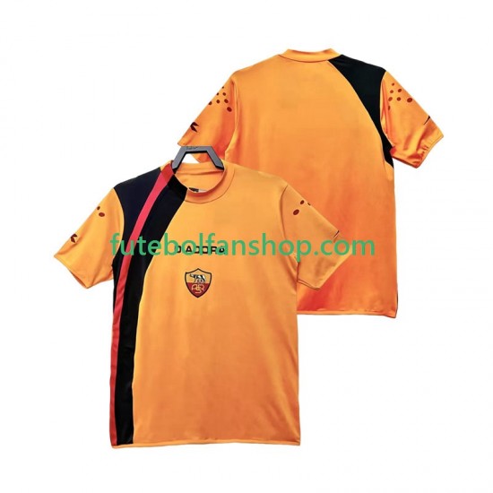 Camisola Principal AS Roma Retro 2005 2006 Manga Curta ,Homem