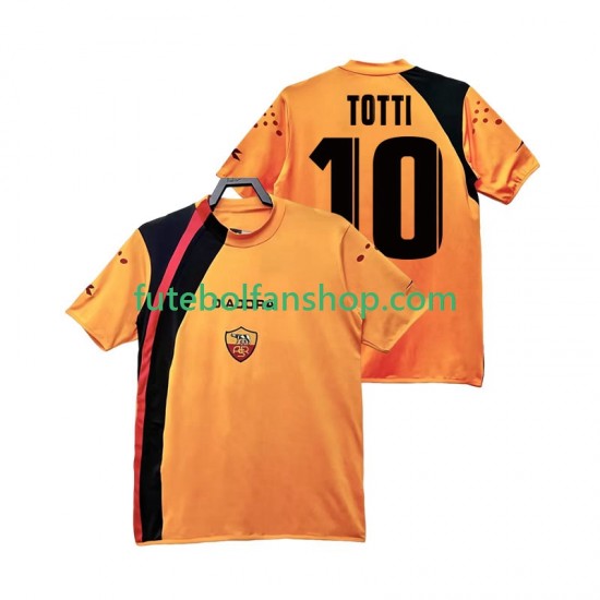 Camisola Principal AS Roma TOTTI 10 Retro 2005 2006 Manga Curta ,Homem