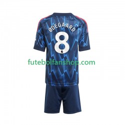 Camisola Alternativo Arsenal Martin Odegaard 8 Época 2025/2026 Manga Curta ,Criança