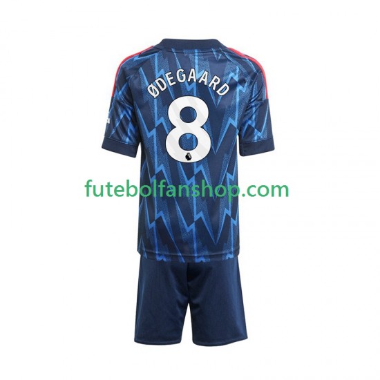 Camisola Alternativo Arsenal Martin Odegaard 8 Época 2025/2026 Manga Curta ,Criança