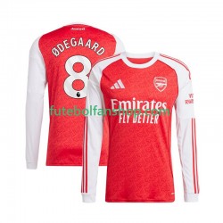Camisola Principal Arsenal Martin Odegaard 8 Época 2025/2026 Manga Comprida ,Homem