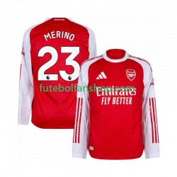 Camisola Principal Arsenal Merino 23 Época 2025/2026 Manga Comprida ,Homem
