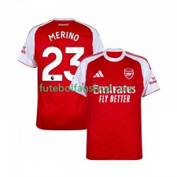 Camisola Principal Arsenal Merino 23 Época 2025/2026 Manga Curta ,Homem