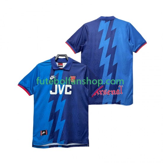 Camisola Alternativo Arsenal Retro 1995 1996 Manga Curta ,Homem