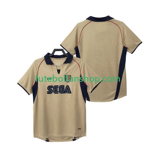 Camisola Alternativo Arsenal Retro 2001 2002 Manga Curta ,Homem