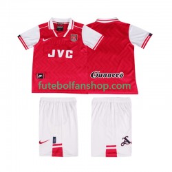 Camisola Principal Arsenal Retro 1996 1997 Manga Curta ,Criança