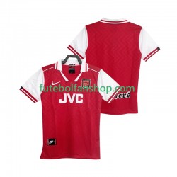 Camisola Principal Arsenal Retro 1996 1997 Manga Curta ,Homem