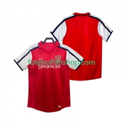 Camisola Principal Arsenal Retro 2001 2002 Manga Curta ,Homem