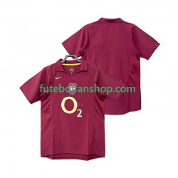 Camisola Principal Arsenal Retro 2005 2006 Manga Curta ,Homem