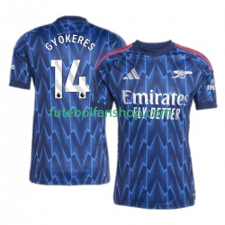 Camisola Alternativo Arsenal Viktor Gyokeres 14 Época 2025/2026 Manga Curta ,Homem