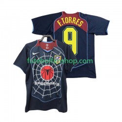 Camisola Alternativo Atlético Madrid F TORRES 9 Retro 2004 2005 Manga Curta ,Homem