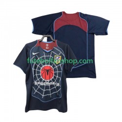 Camisola Alternativo Atlético Madrid Retro 2004 2005 Manga Curta ,Homem