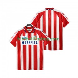 Camisola Principal Atlético Madrid Retro 1994 1995 Manga Curta ,Homem