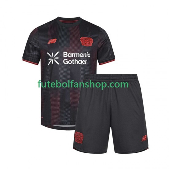 Camisola Principal Bayer 04 Leverkusen Época 2025/2026 Manga Curta ,Criança Camisola Principal Bayer 04 Leverkusen Época 2025/2026 Manga Curta ,Criança