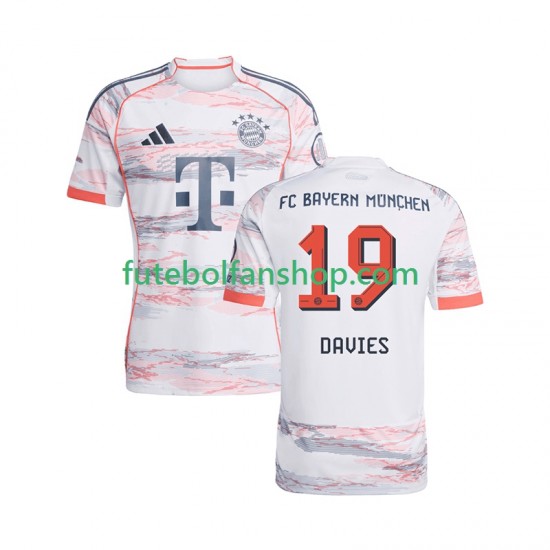 Camisola Alternativo Bayern de Munique Alphonso Davies 19 Época 2025/2026 Manga Curta ,Homem Camisola Alternativo Bayern de Munique Alphonso Davies 19 Época 2025/2026 Manga Curta ,Homem