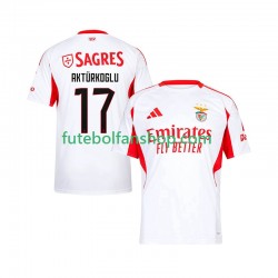Camisola Alternativo Benfica Kerem Akturkoglu 17 Época 2025/2026 Manga Curta ,Homem