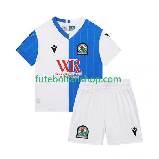 Camisola Principal Blackburn Rovers Época 2025/2026 Manga Curta ,Criança Camisola Principal Blackburn Rovers Época 2025/2026 Manga Curta ,Criança