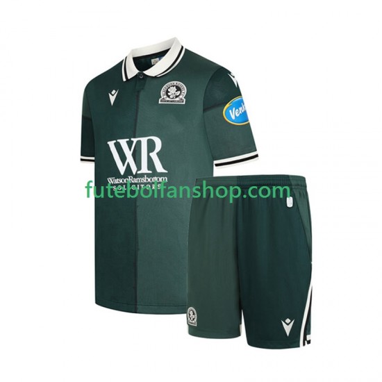Camisola Alternativa (2ª) Blackburn Rovers Época 2025/2026 Manga Curta ,Criança