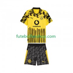 Camisola Principal Borussia Dortmund FIFA CWC 2025 Manga Curta ,Criança