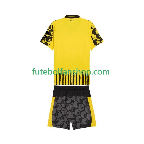 Camisola Principal Borussia Dortmund FIFA CWC 2025 Manga Curta ,Criança