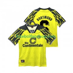 Camisola Principal Borussia Dortmund SAMMER 6 Retro 1994 1995 Manga Curta ,Homem