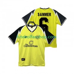 Camisola Principal Borussia Dortmund SAMMER 6 Retro 1995 1996 Manga Curta ,Homem