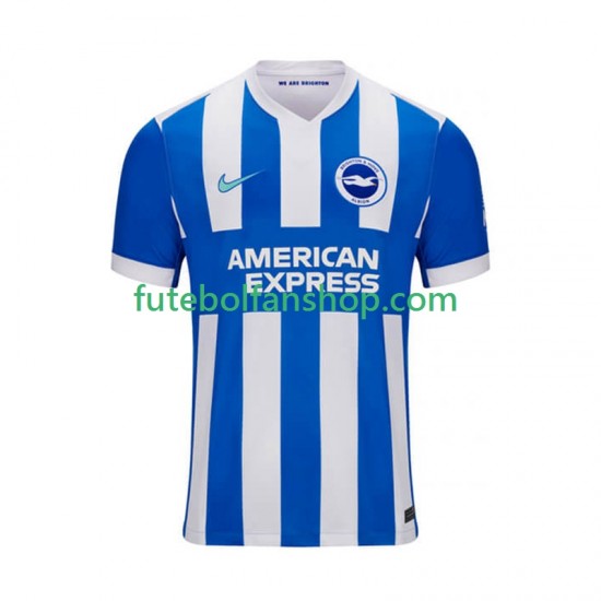 Camisola Principal Brighton Hove Albion Época 2025/2026 Manga Curta ,Homem Camisola Principal Brighton Hove Albion Época 2025/2026 Manga Curta ,Homem