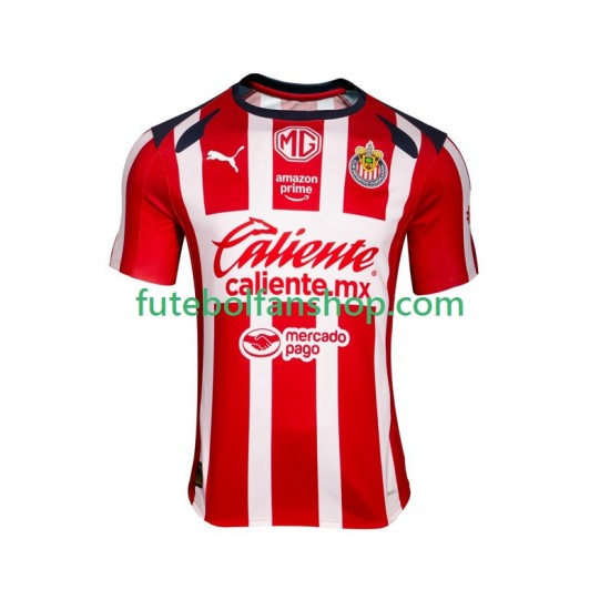 Camisola Principal CD Guadalajara Época 2025/2026 Manga Curta ,Homem Camisola Principal CD Guadalajara Época 2025/2026 Manga Curta ,Homem