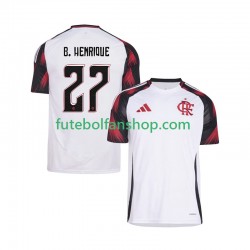 Camisola Alternativo CR Flamengo Bruno Henrique 27 Época 2025/2026 Manga Curta ,Homem