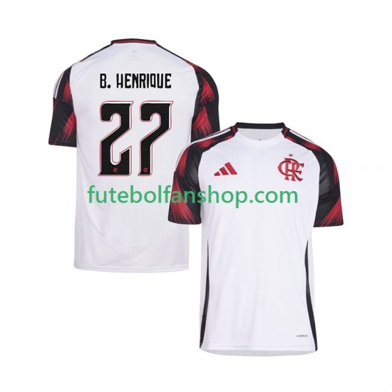 Camisola Alternativo CR Flamengo Bruno Henrique 27 Época 2025/2026 Manga Curta ,Homem Camisola Alternativo CR Flamengo Bruno Henrique 27 Época 2025/2026 Manga Curta ,Homem