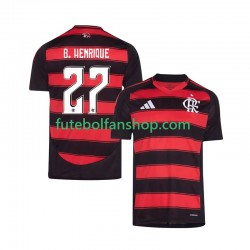 Camisola Principal CR Flamengo Bruno Henrique 27 Época 2025/2026 Manga Curta ,Homem