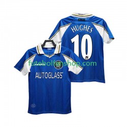 Camisola Principal Chelsea HUGHES 10 Retro 1997 1999 Manga Curta ,Homem
