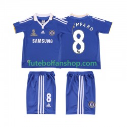 Camisola Principal Chelsea LAMPARD 8 Retro 2007 2008 Manga Curta ,Criança