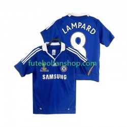 Camisola Principal Chelsea LAMPARD 8 Retro 2007 2008 Manga Curta ,Homem