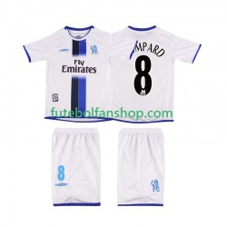Camisola Alternativo Chelsea LOMPARD 8 Retro 2003 2004 Manga Curta ,Criança