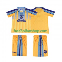 Camisola Alternativo Chelsea Retro 1995 1997 Manga Curta ,Criança