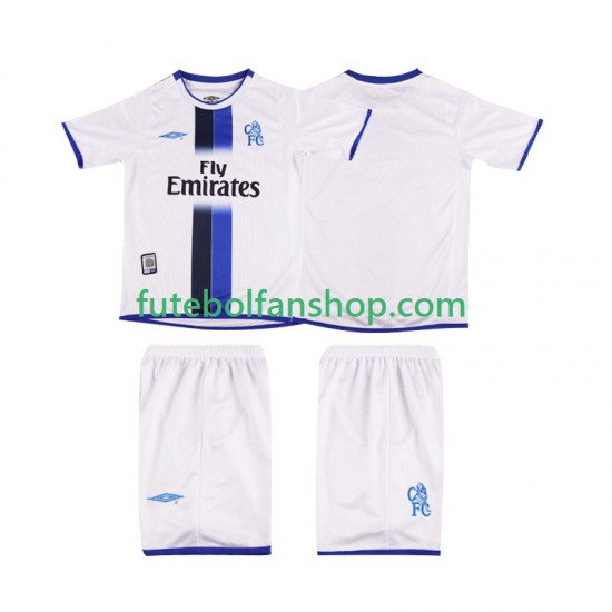 Camisola Alternativo Chelsea Retro 2003 2004 Manga Curta ,Criança Camisola Alternativo Chelsea Retro 2003 2004 Manga Curta ,Criança