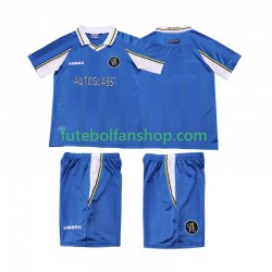 Camisola Principal Chelsea Retro 1997 1999 Manga Curta ,Criança
