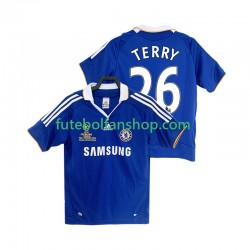 Camisola Principal Chelsea TERRY 26 Retro 2007 2008 Manga Curta ,Homem