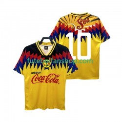 Camisola Principal Club América 10 Retro 1995 Manga Curta ,Homem