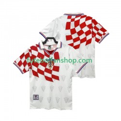 Camisola Principal Seleção Croata Retro 1998 Manga Curta ,Homem