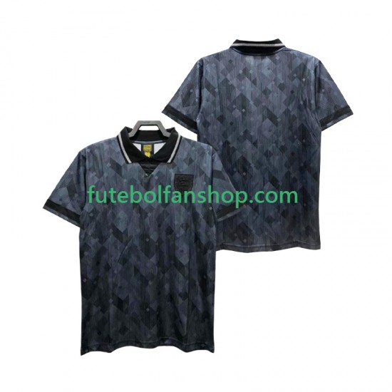 Camisola Alternativo Seleção Inglesa Retro 1990 Manga Curta ,Homem