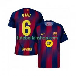 Camisola Principal FC Barcelona Gavi 6 Época 2025/2026 Manga Curta ,Homem